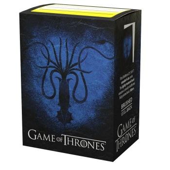 Dragon Shield Matte Art Sleeves - Game of Thrones - House Greyjoy (100) Dragon Shield Matte Art Sleeves - Game of Thrones - House Greyjoy (100)