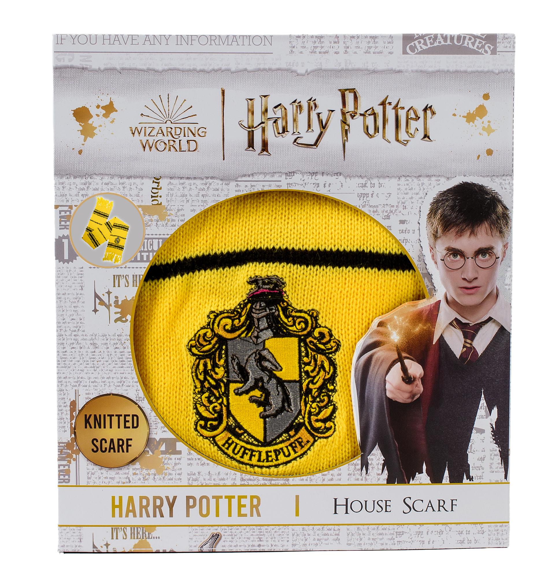 Harry Potter Hufflepuff Thin Stripes Scarf (Boxed) Harry Potter Hufflepuff Thin Stripes Scarf (Boxed)