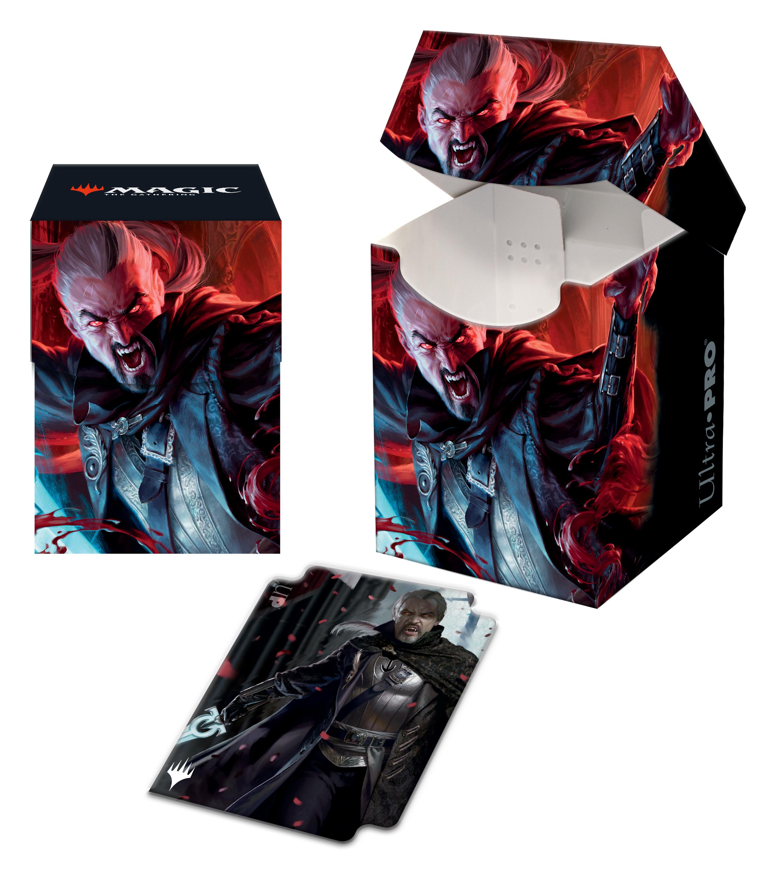 UP - 100+ Deck Box for Magic: The Gathering - Innistrad Crimson Vow V6 UP - 100+ Deck Box for Magic: The Gathering - Innistrad Crimson Vow V6