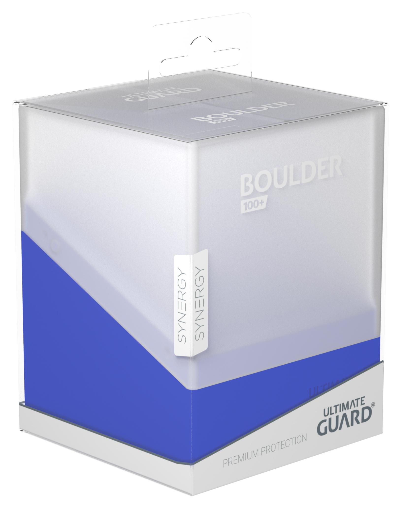 Ultimate Guard - Boulder Deck Case 100+ SYNERGY Blue/White Ultimate Guard - Boulder Deck Case 100+ SYNERGY Blue/White