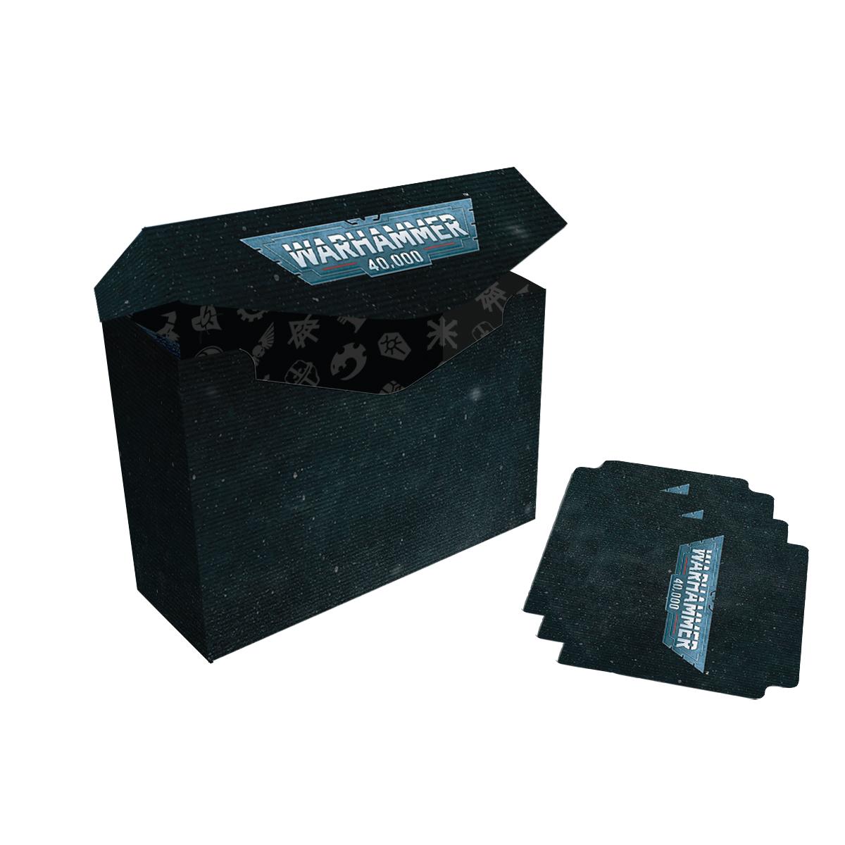 Ultra Pro Universal Index Card Deck Box for Warhammer 40,000 Ultra Pro Universal Index Card Deck Box for Warhammer 40,000