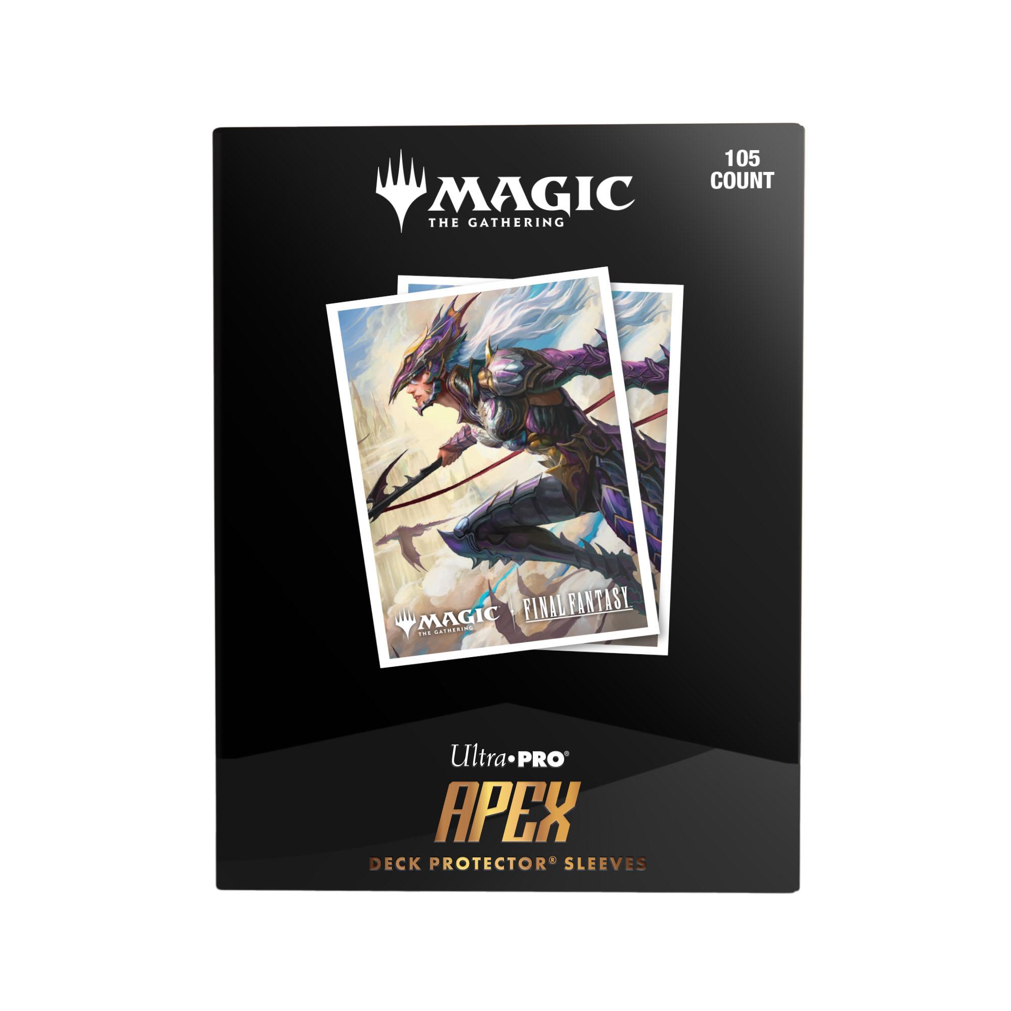 Ultra Pro - MTG Final Fantasy (TM) - Q4 105ct APEX Deck Protector sleeves Premium X for Magic: The Gathering