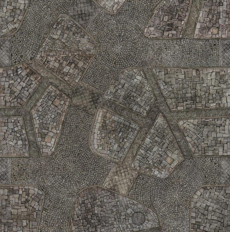 Kraken Wargames: Cobblestone City 4x4 Kraken Wargames: Cobblestone City 4x4