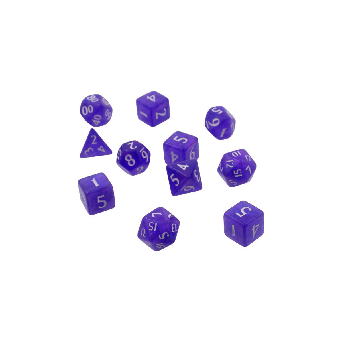 UP - Eclipse 11 Dice Set - Royal Purple UP - Eclipse 11 Dice Set - Royal Purple