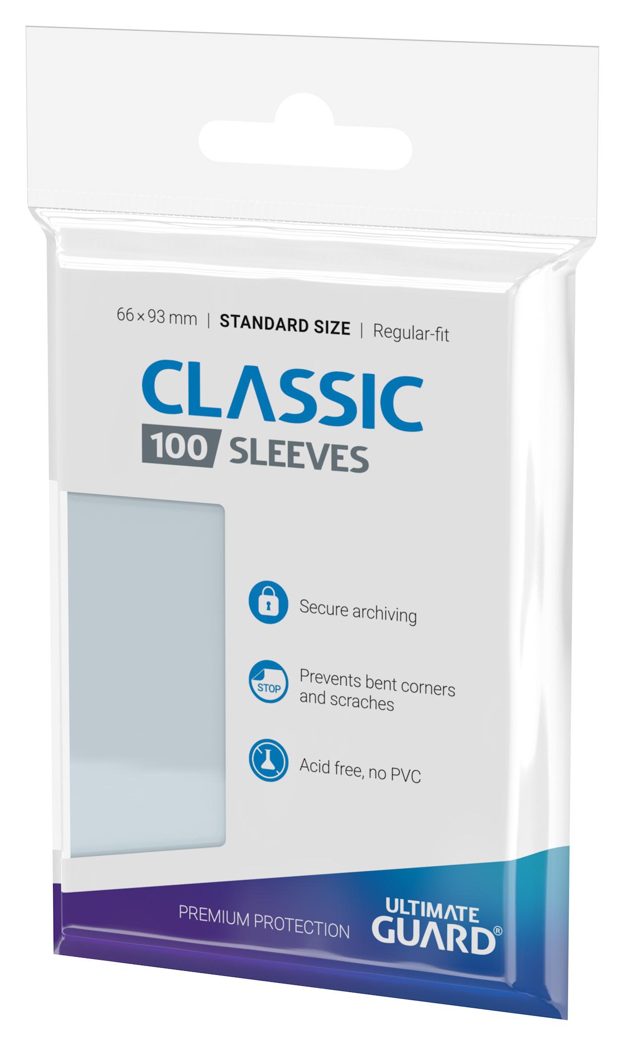 Classic Soft Sleeves Standard Size Transparent (100) Classic Soft Sleeves Standard Size Transparent (100)