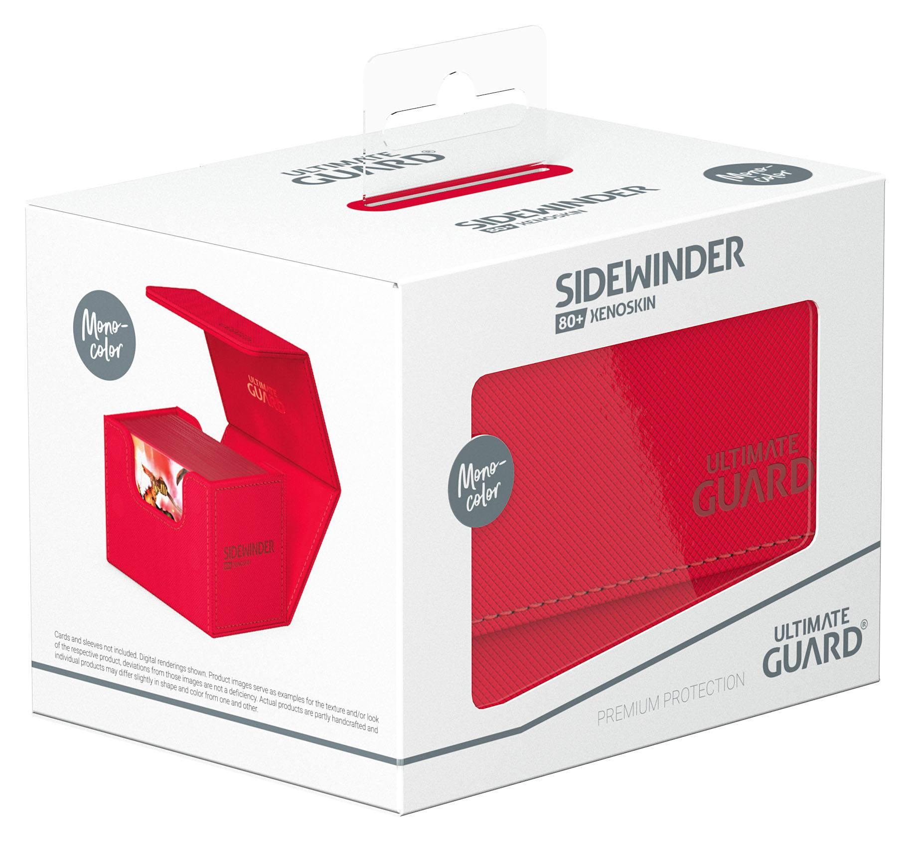 Ultimate Guard Sidewinder 80+ XenoSkin Monocolor Rot Ultimate Guard Sidewinder 80+ XenoSkin Monocolor Rot