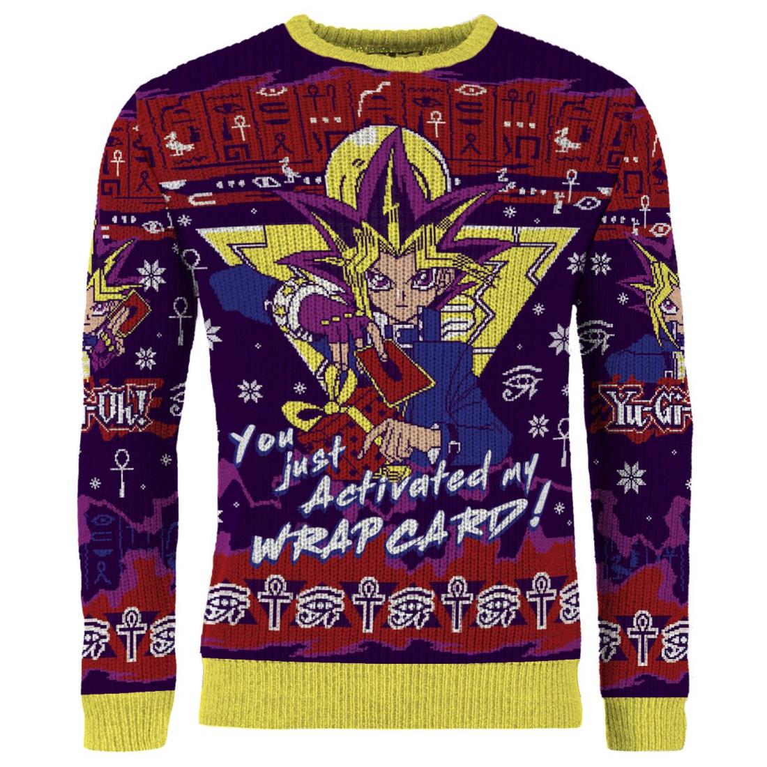 Yu-Gi-Oh! You Just Activated My Wrap Card! Christmas Jumper Yu-Gi-Oh! You Just Activated My Wrap Card! Christmas Jumper