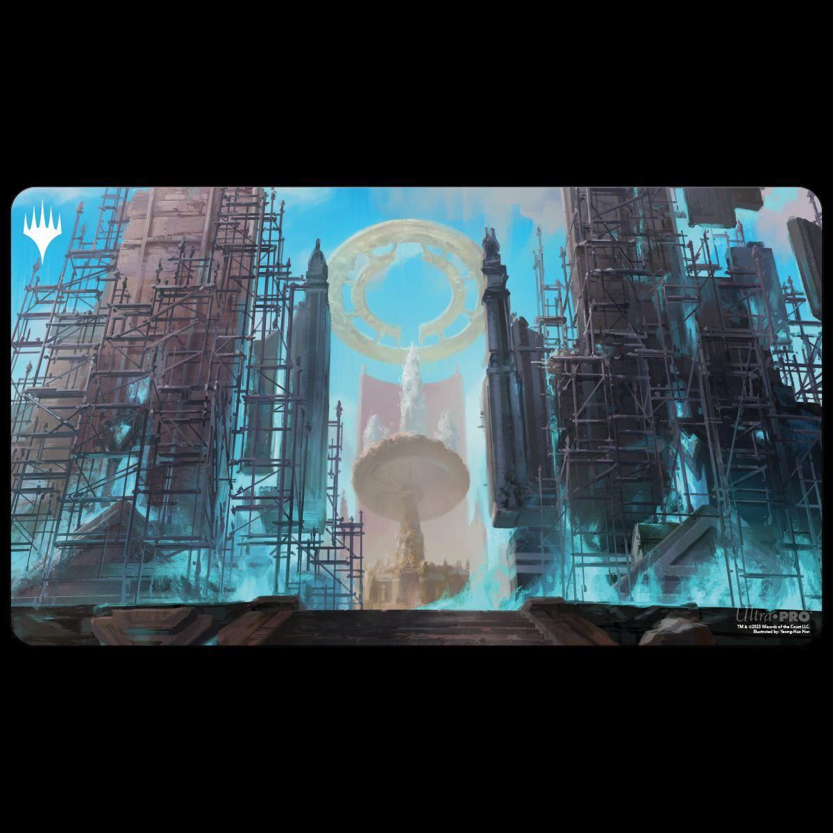 Ultra Pro - Ravnica Remastered Playmat from the Azorius Senate for Magic: The Gathering