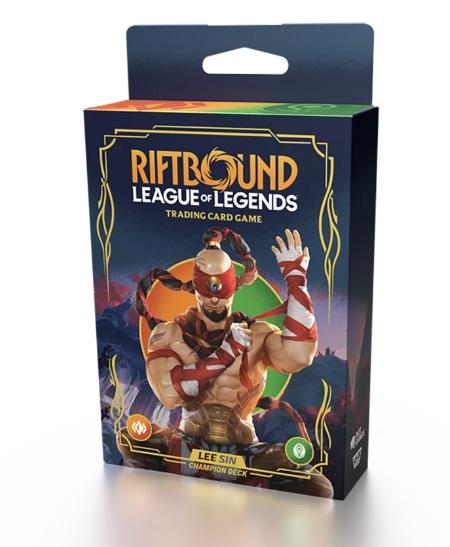 Riftbound: League of Legends TCG - Origins Champion Deck Lee Sin Display (4) EN