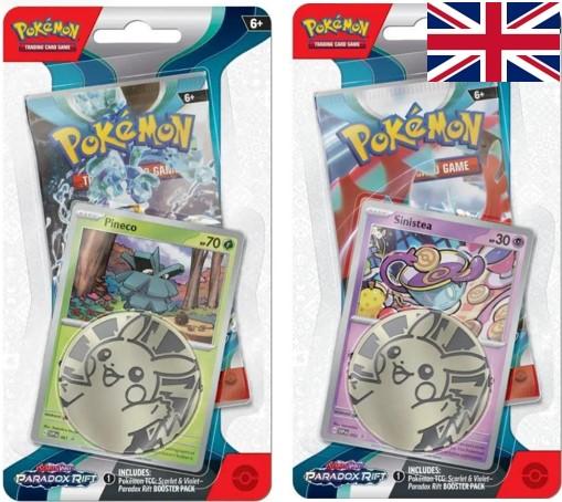 Pokémon Scarlet & Violet 04 Paradox Rift Checklane Blister Set (2) EN