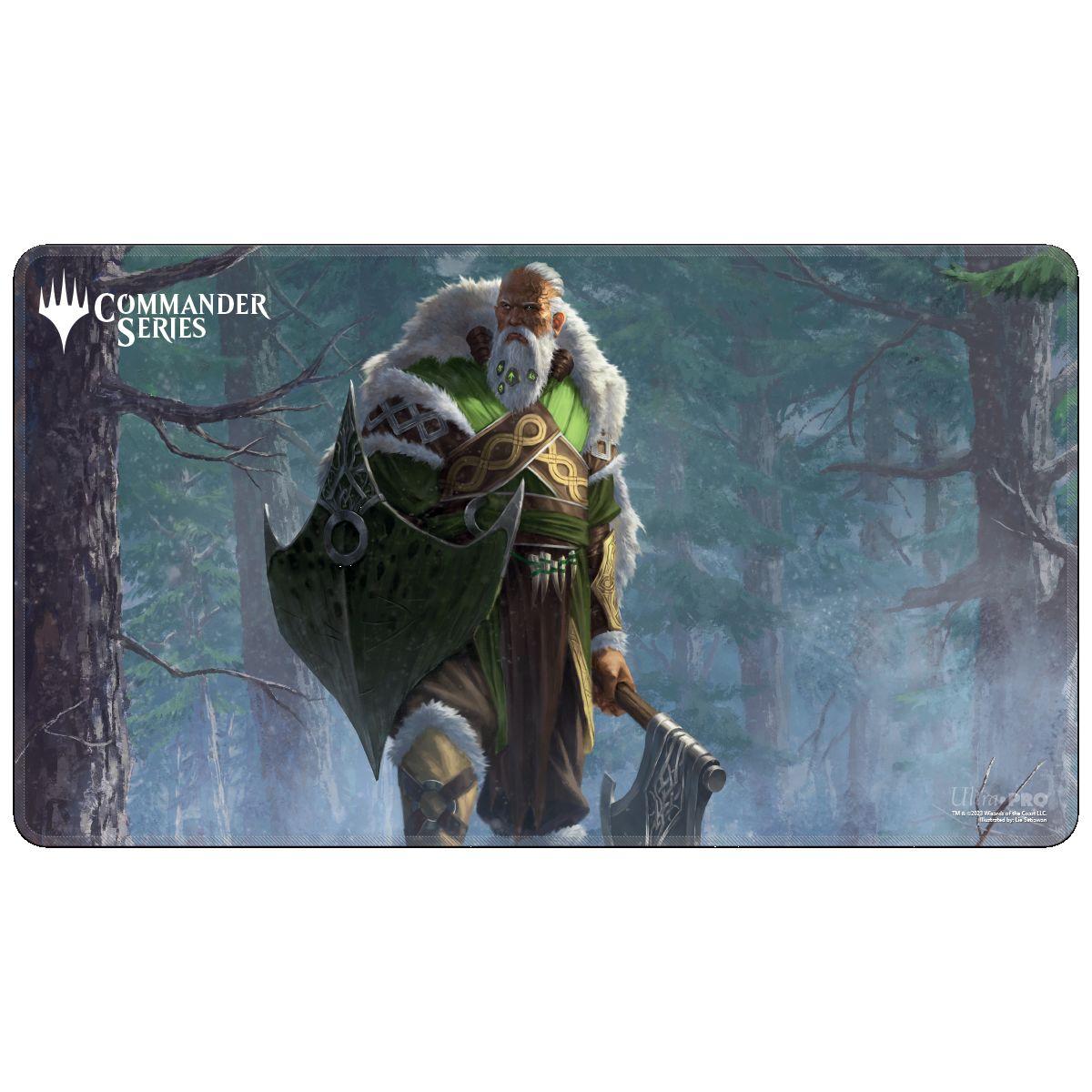 Ultra Pro - Commander Series - Mono Color - Stitched Edge Playmat - Fynn Fangzahnträger Ultra Pro - Commander Series - Mono Color - Stitched Edge Playmat - Fynn Fangzahnträger
