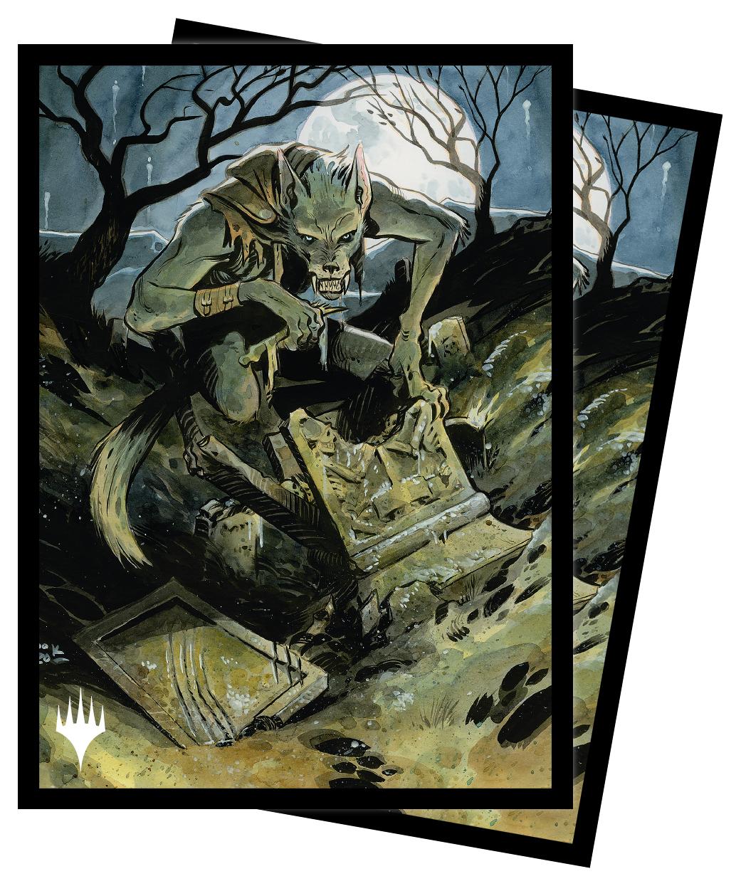 UP - Standard Sleeves for Magic: The Gathering - Innistrad Midnight Hunt V3 (100 Sleeves) UP - Standard Sleeves for Magic: The Gathering - Innistrad Midnight Hunt V3 (100 Sleeves)