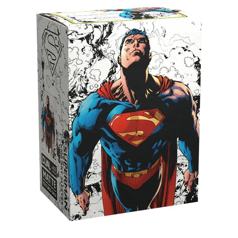 Dragon Shield: Dual Art - Superman Core (Full Color) (100) Dragon Shield: Dual Art - Superman Core (Full Color) (100)