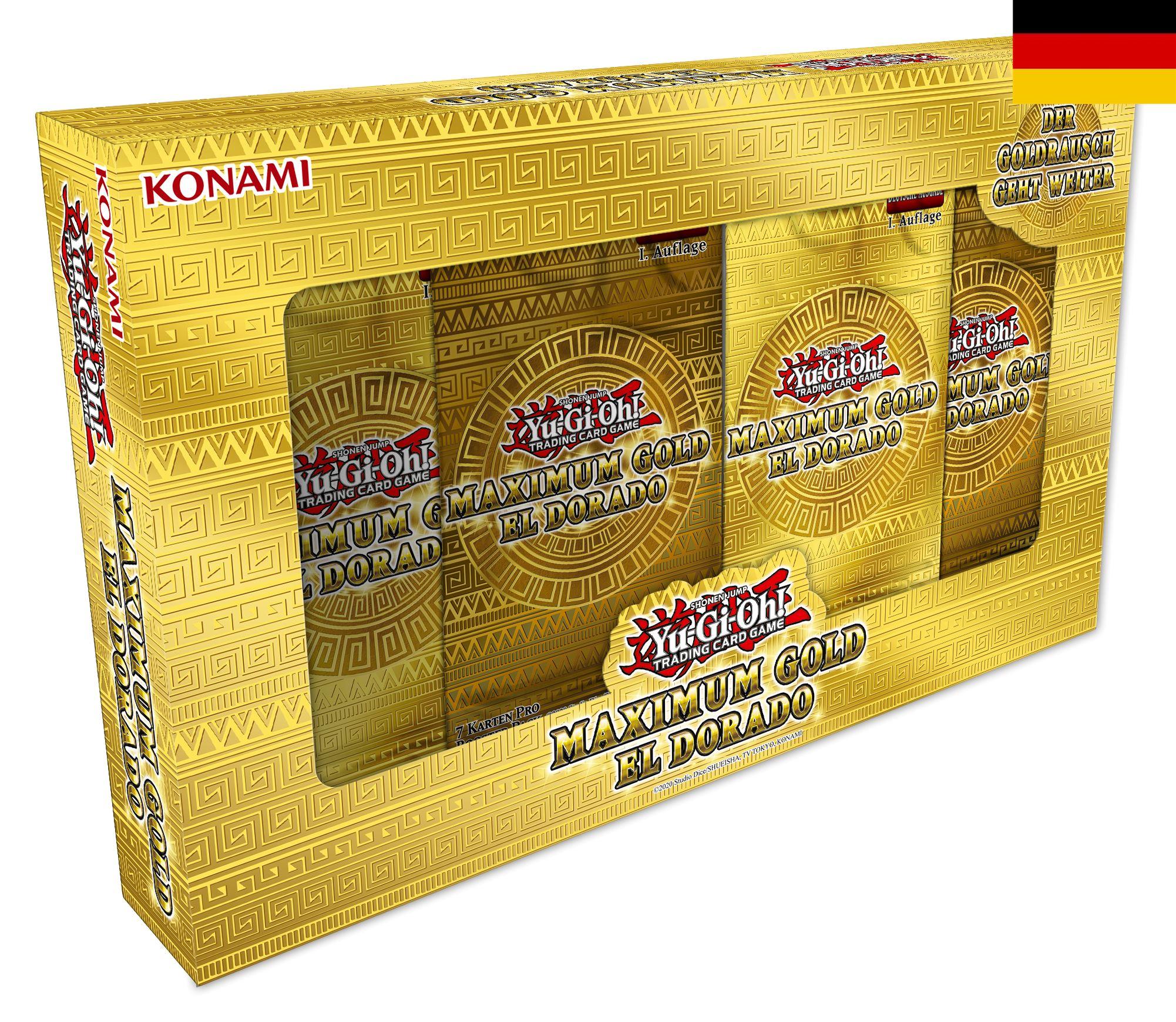 YU-Gi-Oh! TCG Maximum Gold El Dorado Box DE