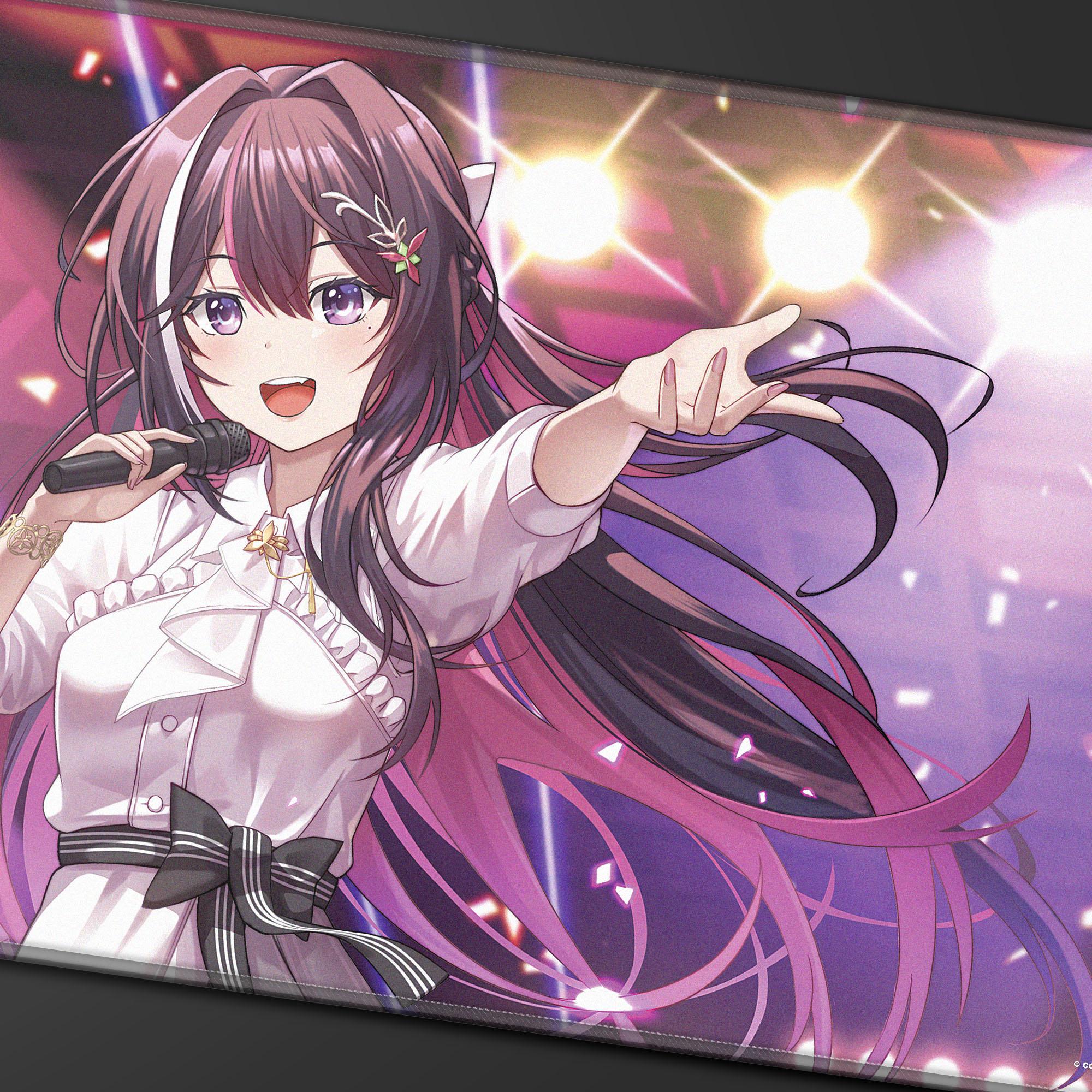 Ultra Pro - AZKi Stitched Playmat for the hololive OFFICIAL CARD GAME