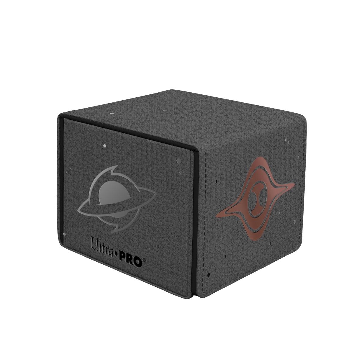 Ultra Pro - Edge of Eternities Premium Alcove Edge Deck Box with Interior Printing Black Mythic for Magic: The Gathering Ultra Pro - Edge of Eternities Premium Alcove Edge Deck Box with Interior Printing Black Mythic for Magic: The Gathering