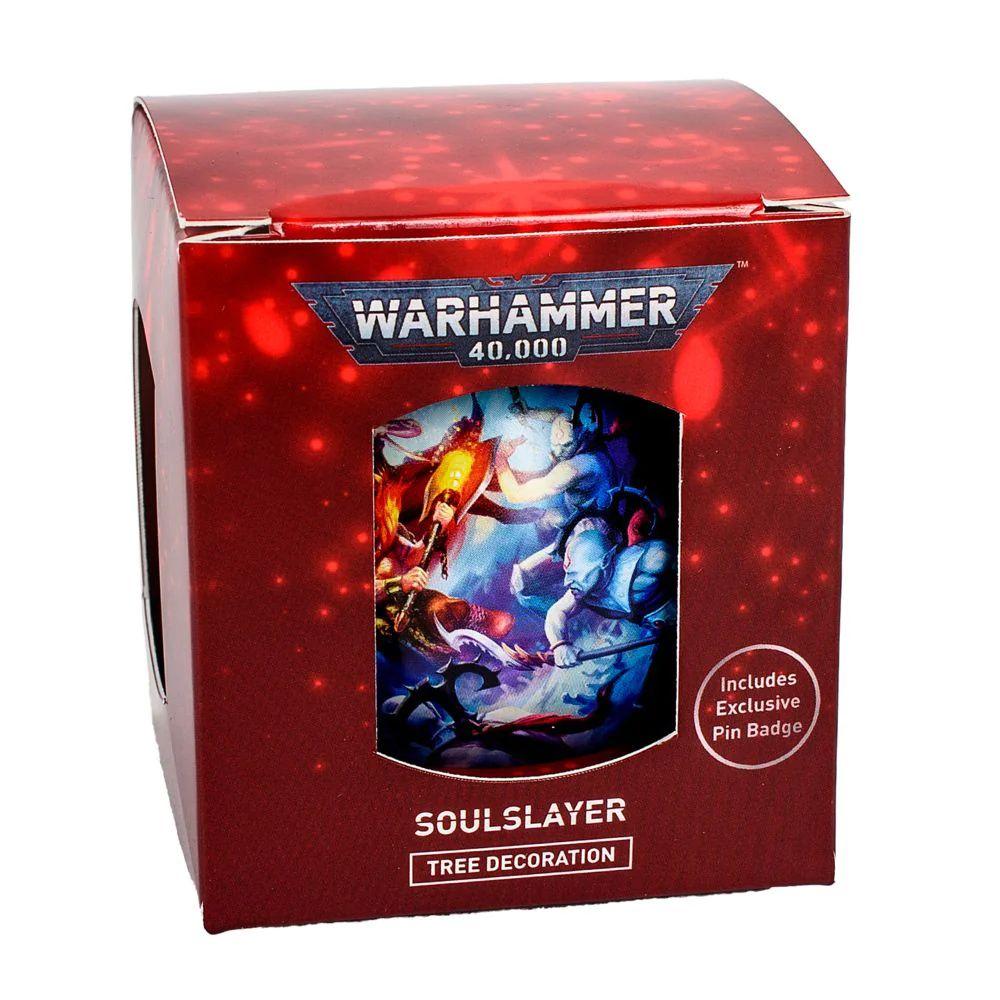 Warhammer Soulslayer Bauble with Pin Warhammer Soulslayer Bauble with Pin