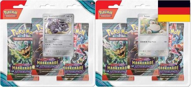 Pokemon KP06 3-Pack Blister Set (2) DE