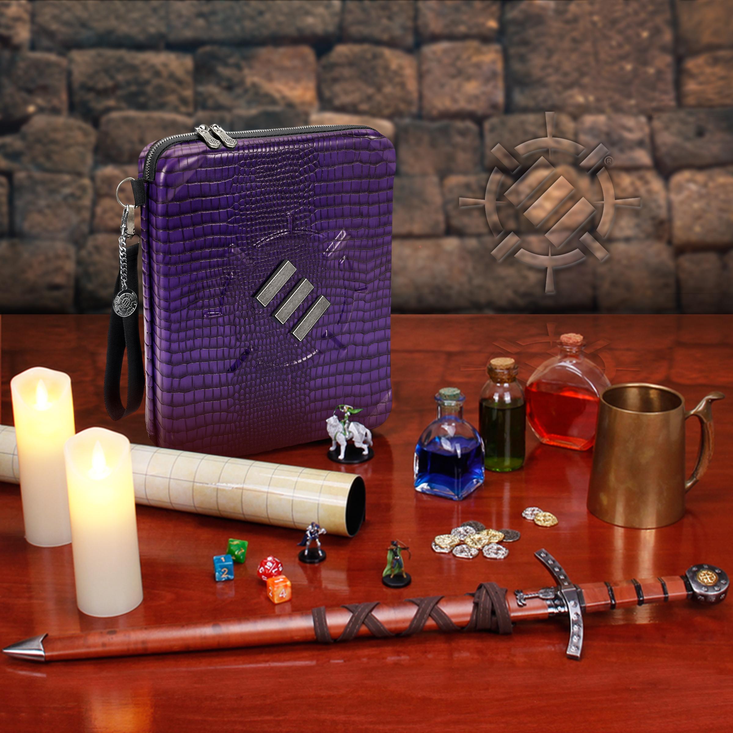 ENHANCE Collector's Edition RPG Organizer Case - Dragon Purple