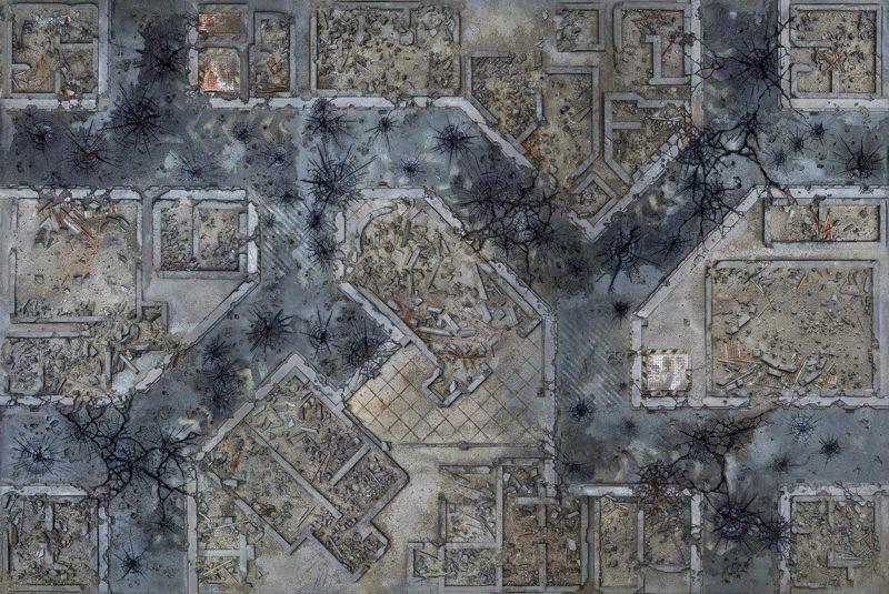 Kraken Wargames: Warzone City 6x4 Kraken Wargames: Warzone City 6x4