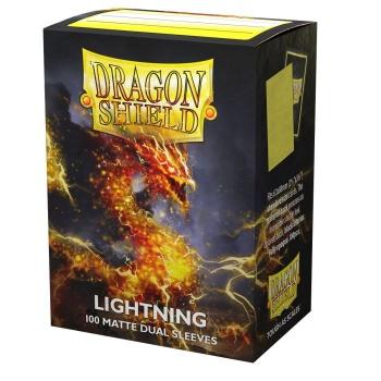 Dragon Shield Dual Matte Sleeves - Lightning 'Ailia' (100 Sleeves) Dragon Shield Dual Matte Sleeves - Lightning 'Ailia' (100 Sleeves)