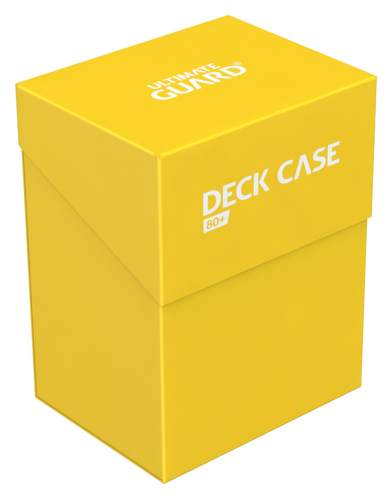 Deck Case 80+ Standard Size Yellow