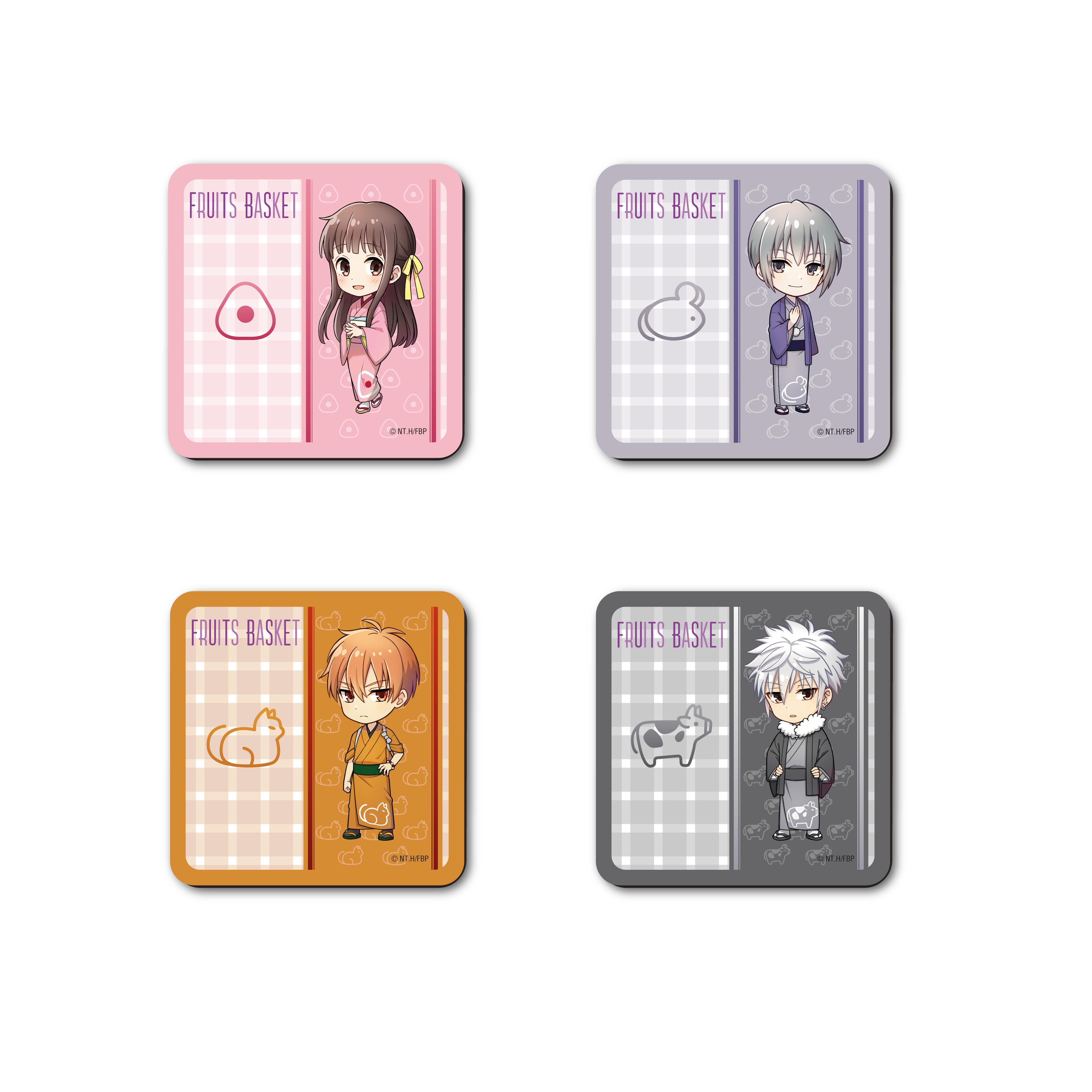 Fruits Basket Untersetzer-Set