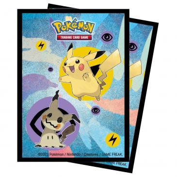 UP - Pokemon Pikachu & Mimikyu 65ct Deck Protectors 