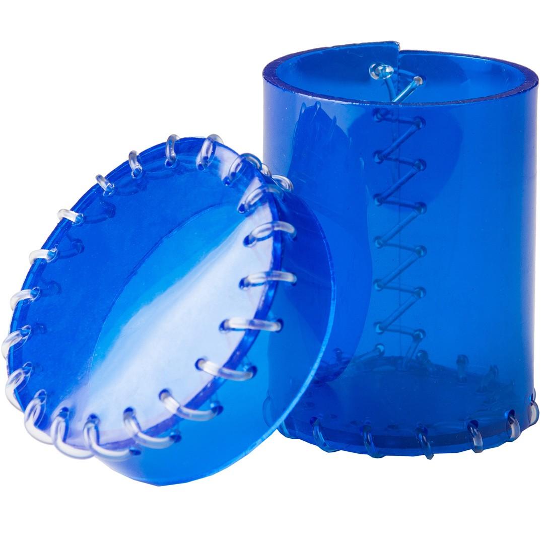 Age of Plastic Blue Dice Cup (PVC) Age of Plastic Blue Dice Cup (PVC)