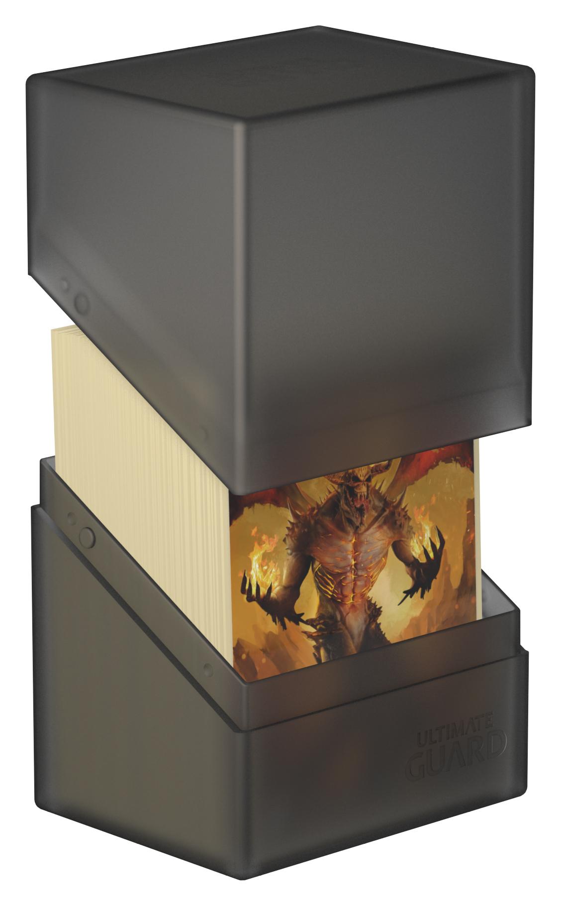 Ultimate Guard - Boulder Deck Case 80+ Standardgröße Onyx