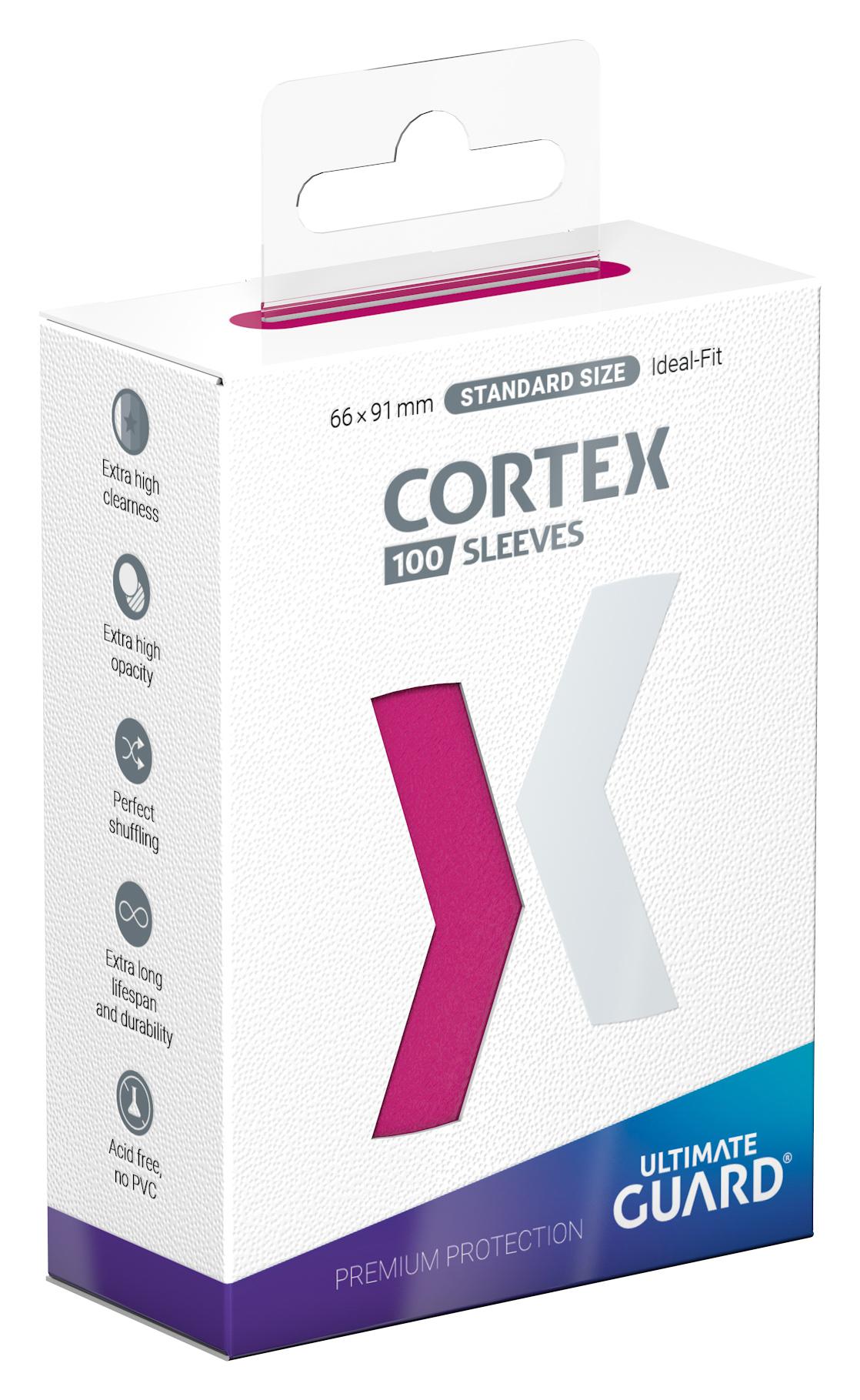Ultimate Guard Cortex Sleeves Standard Size Pink (100) Ultimate Guard Cortex Sleeves Standard Size Pink (100)