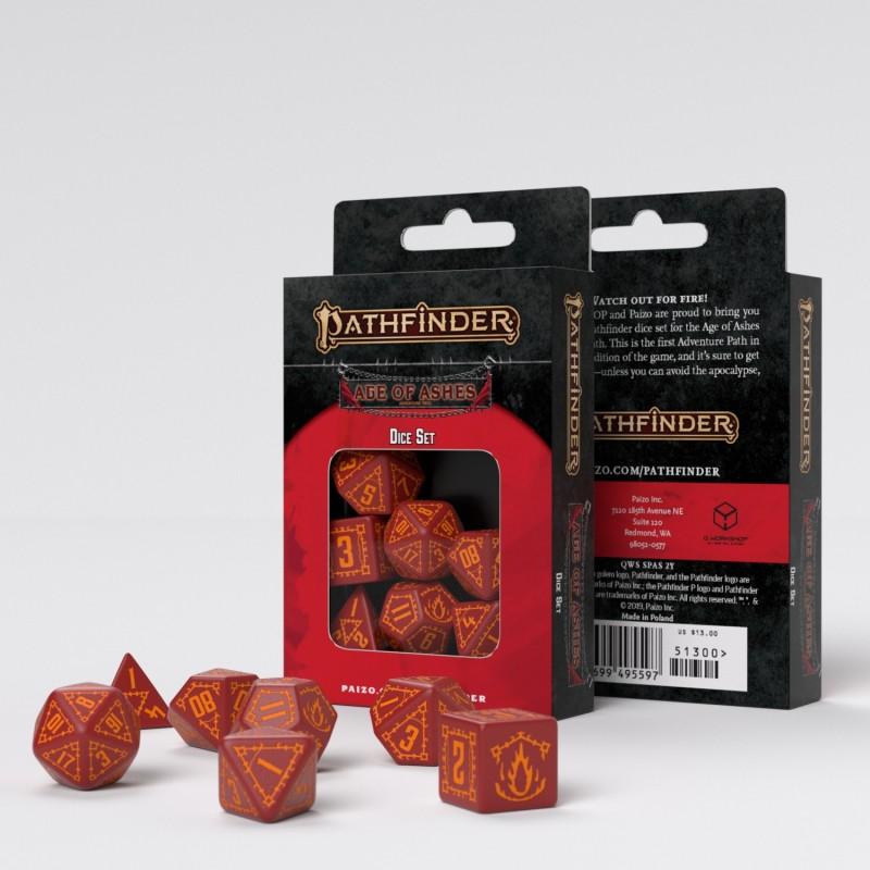 Pathfinder Age of Ashes Dice Set (7) Pathfinder Age of Ashes Dice Set (7)
