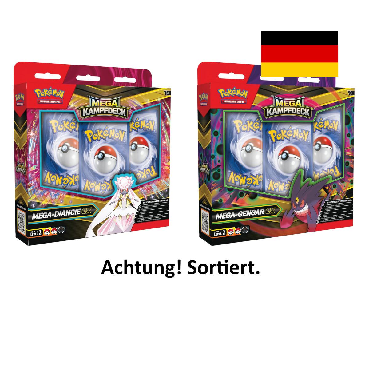 Pokémon - Mega Kampfdeck Oktober 2025 Set (2) DE