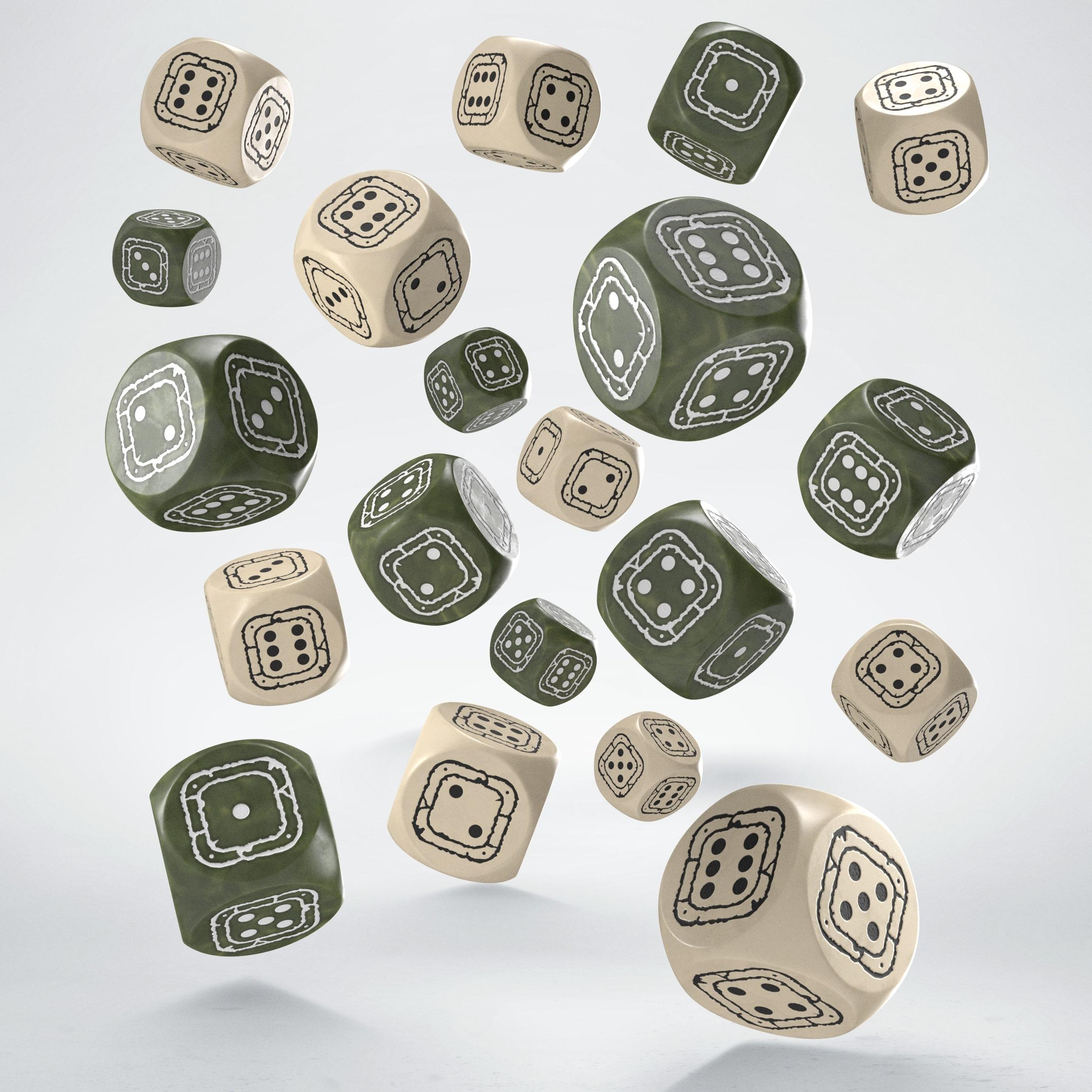 Fortress Compact D6: Beige&Olive Fortress Compact D6: Beige&Olive