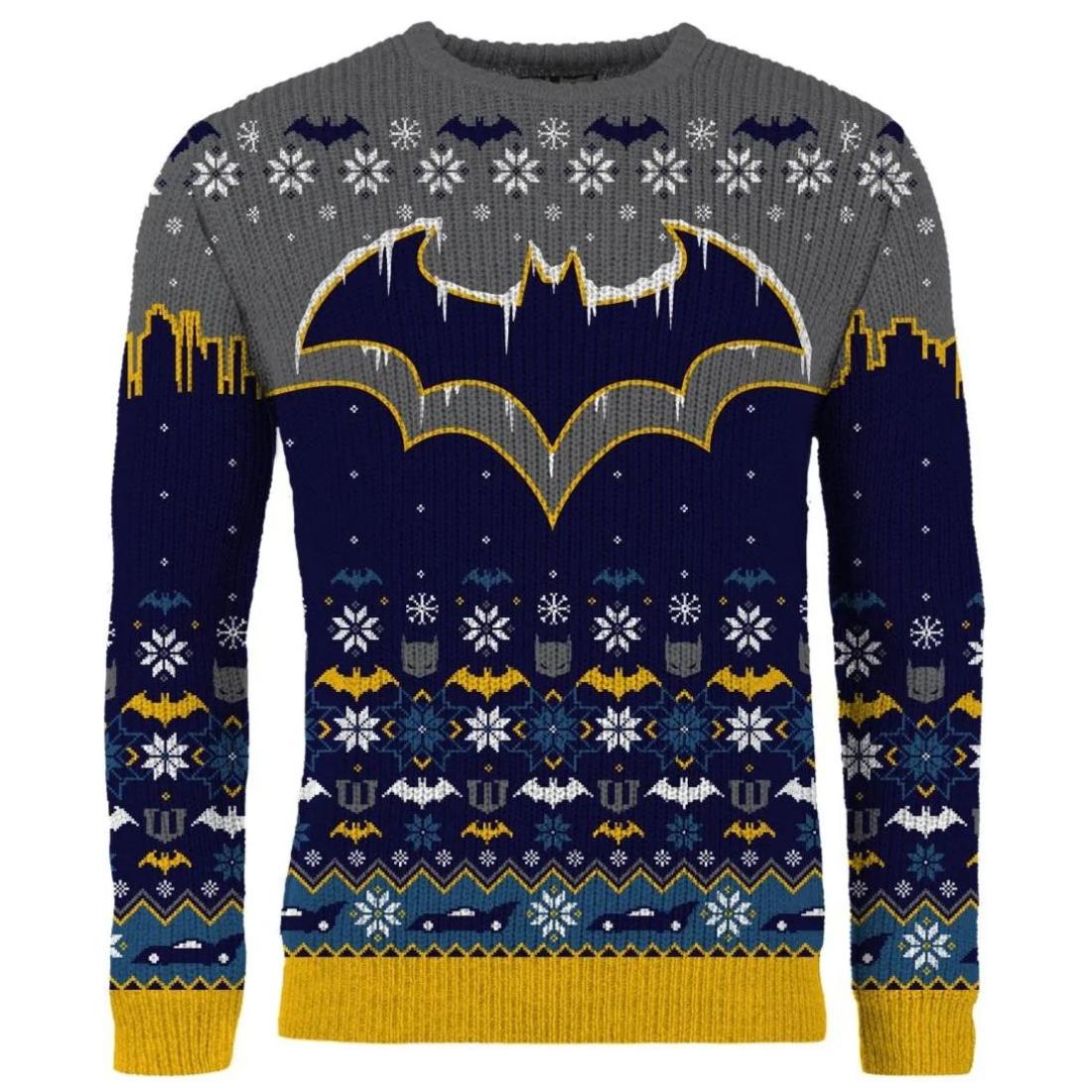 Batman Frosty Christmas Jumper Batman Frosty Christmas Jumper