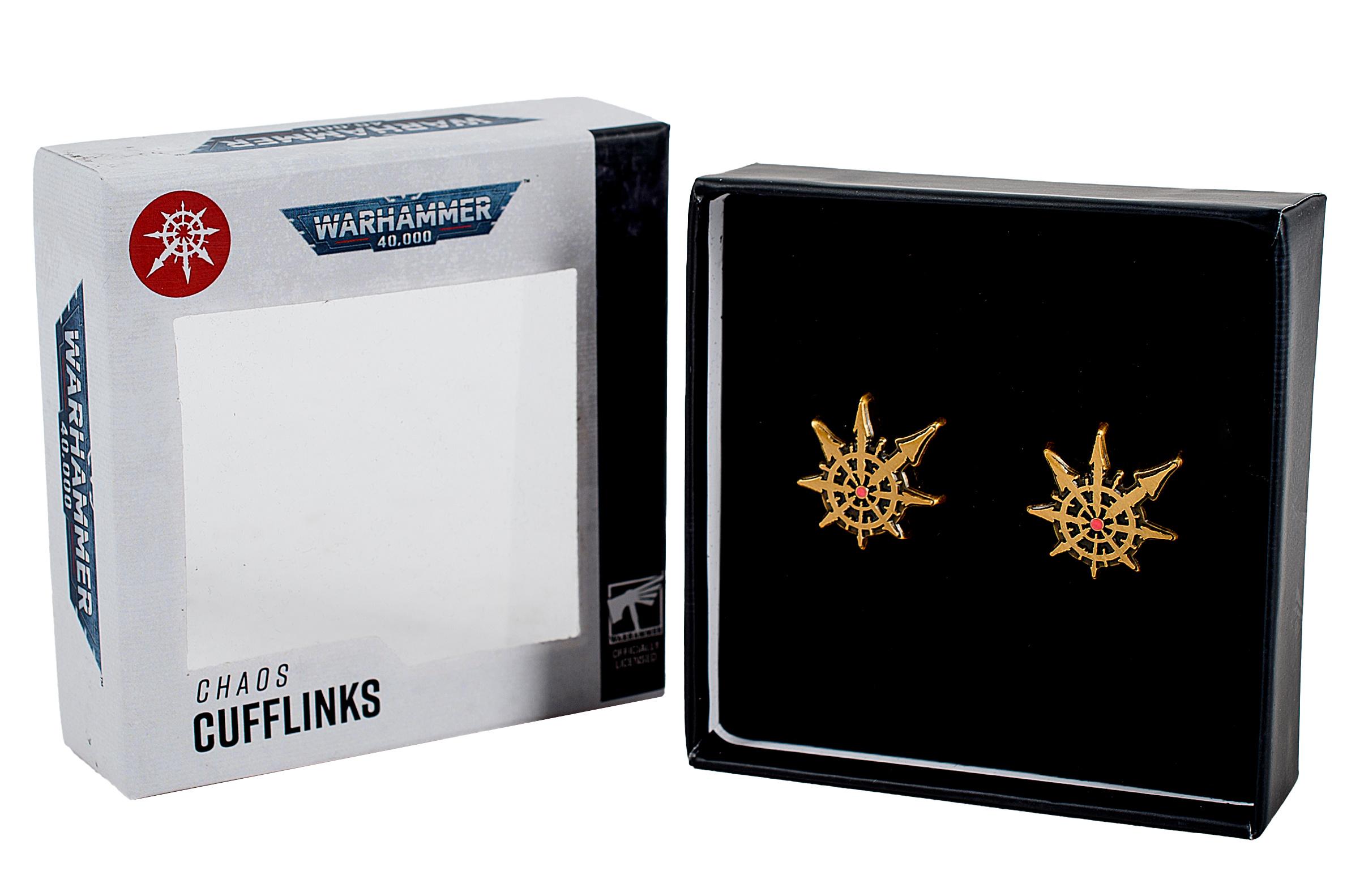 Warhammer 40000 Chaos Cufflinks