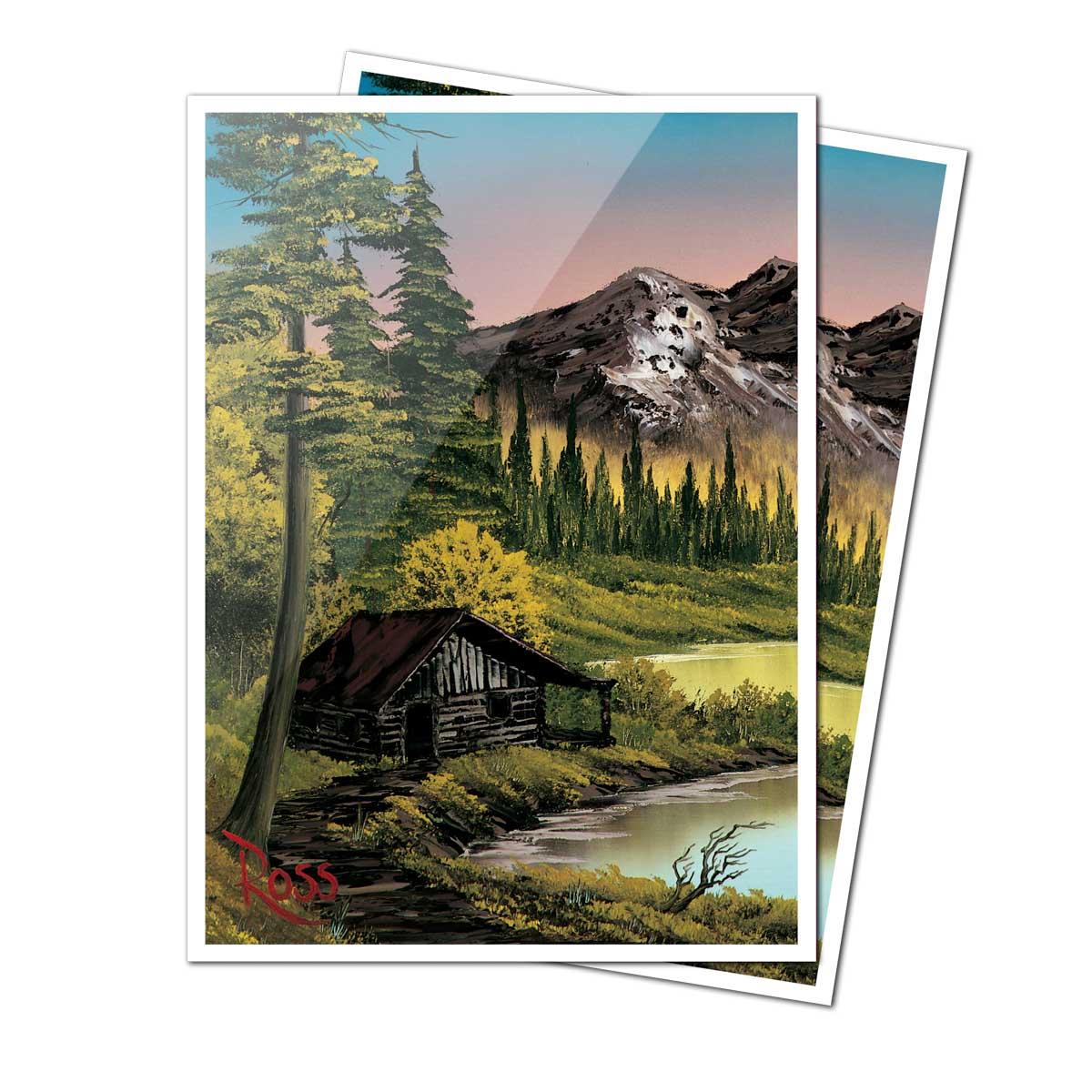 Ultra Pro - Bob Ross: Mountain Retreat 105ct APEX Deck Protector Sleeves 