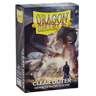 Dragon Shield: Outer Sleeves - Matte Clear (100 Sleeves) Dragon Shield: Outer Sleeves - Matte Clear (100 Sleeves)