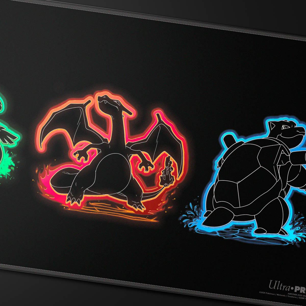 Ultra Pro - Neon Kanto Foil Playmat for Pokémon Ultra Pro - Neon Kanto Foil Playmat for Pokémon