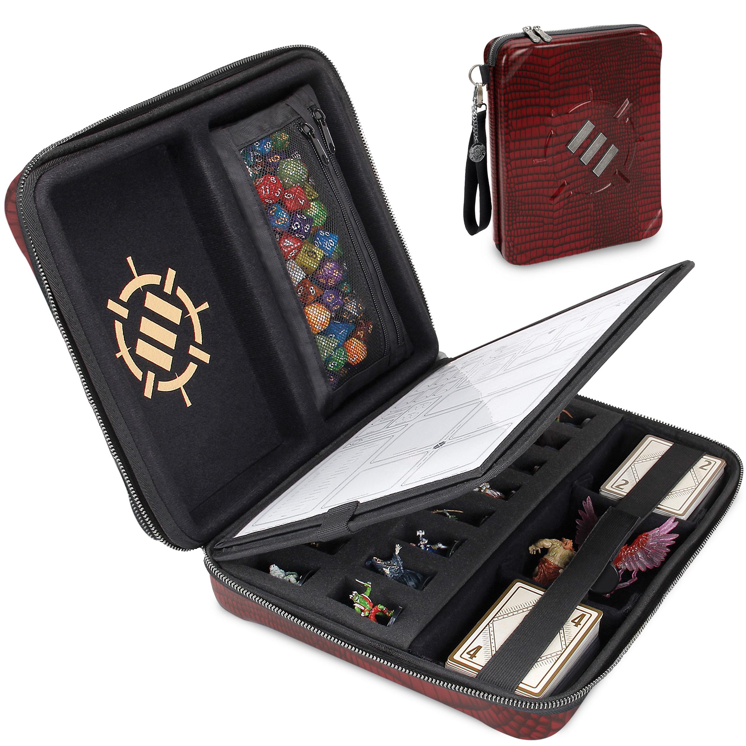 ENHANCE Collector's Edition RPG Organizer Case - Dragon Red