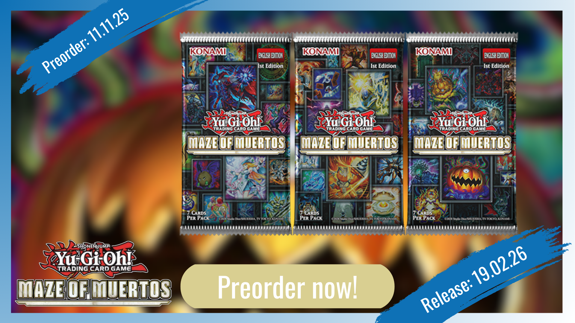 Yu-Gi-Oh-Maze-Of-Muertos-Booster-FUNtainment-B2B-Cube-Golem
