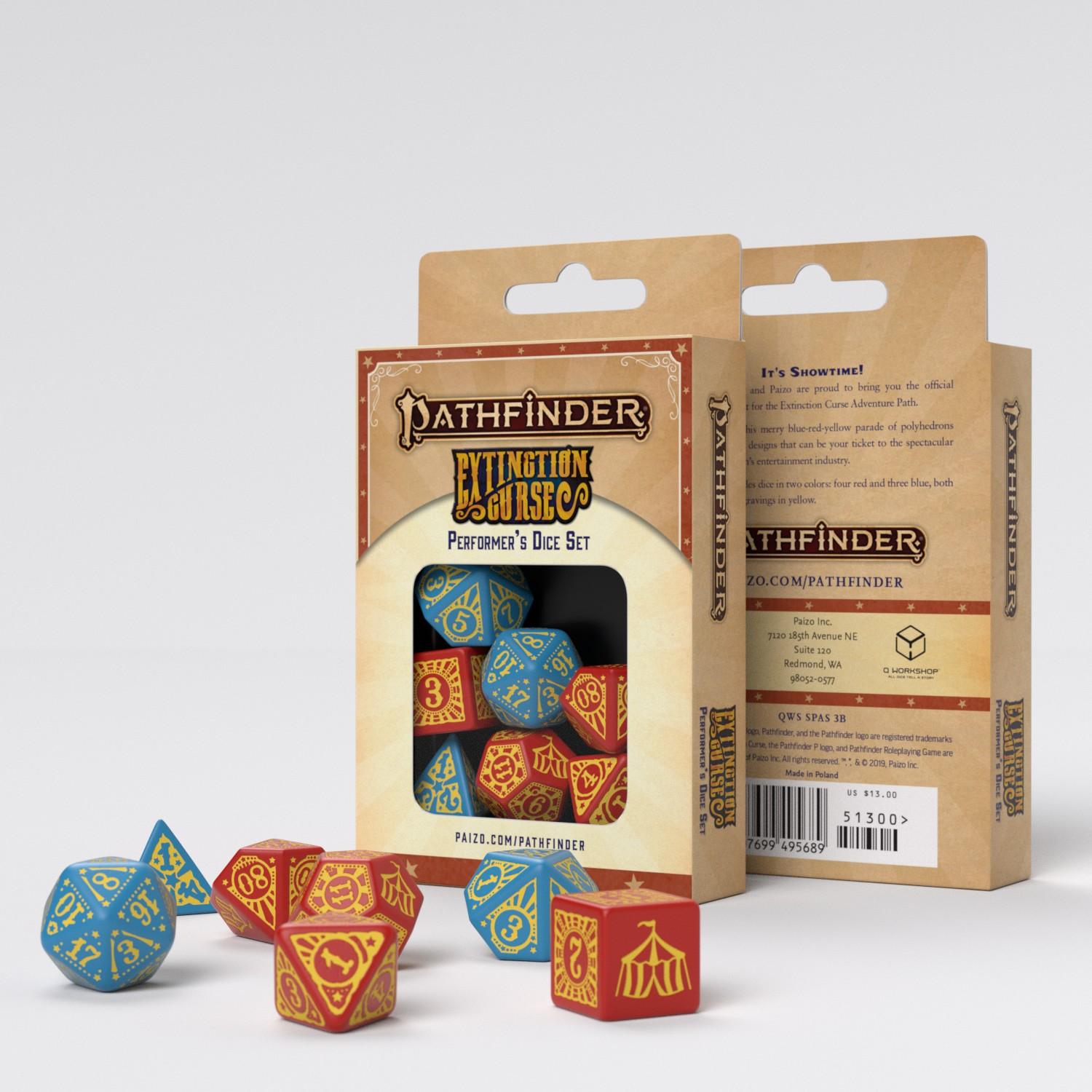 Pathfinder Extinction Curse Performer's Dice Set (7) Pathfinder Extinction Curse Performer's Dice Set (7)