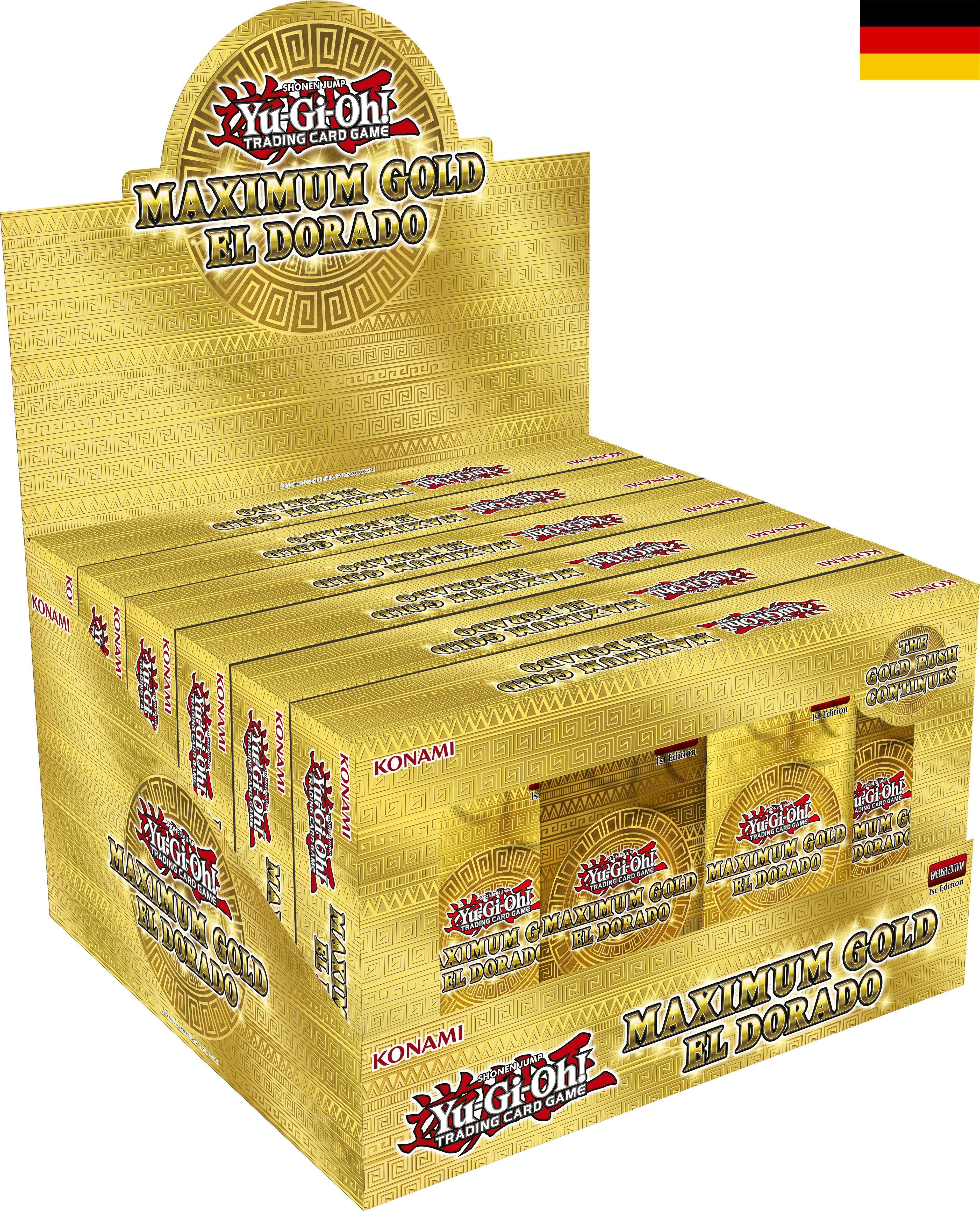 YU-Gi-Oh! TCG  Maximum Gold El Dorado Box Display (6) DE *Unlimited YU-Gi-Oh! TCG  Maximum Gold El Dorado Box Display (6) DE *Unlimited