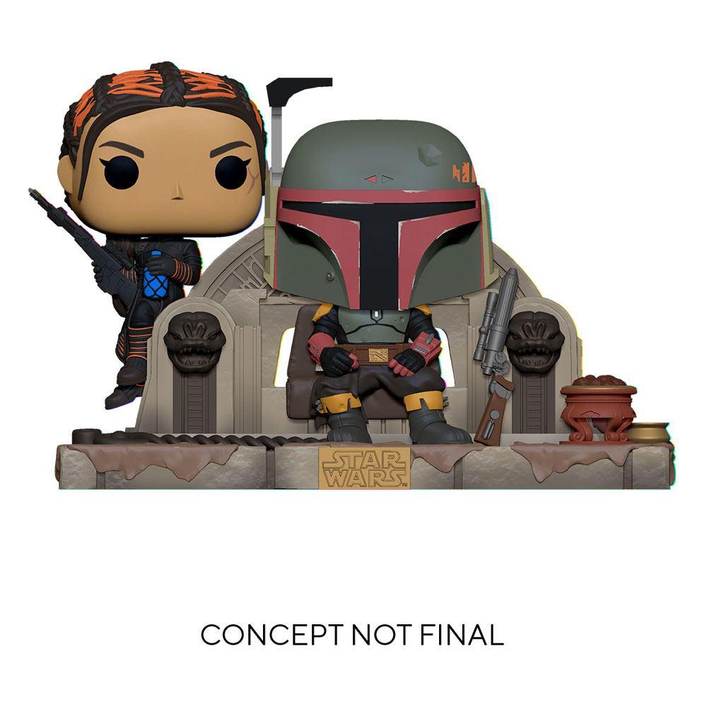 Funko POP Moment: Mandalorian- Boba Fett & Fennec Shand