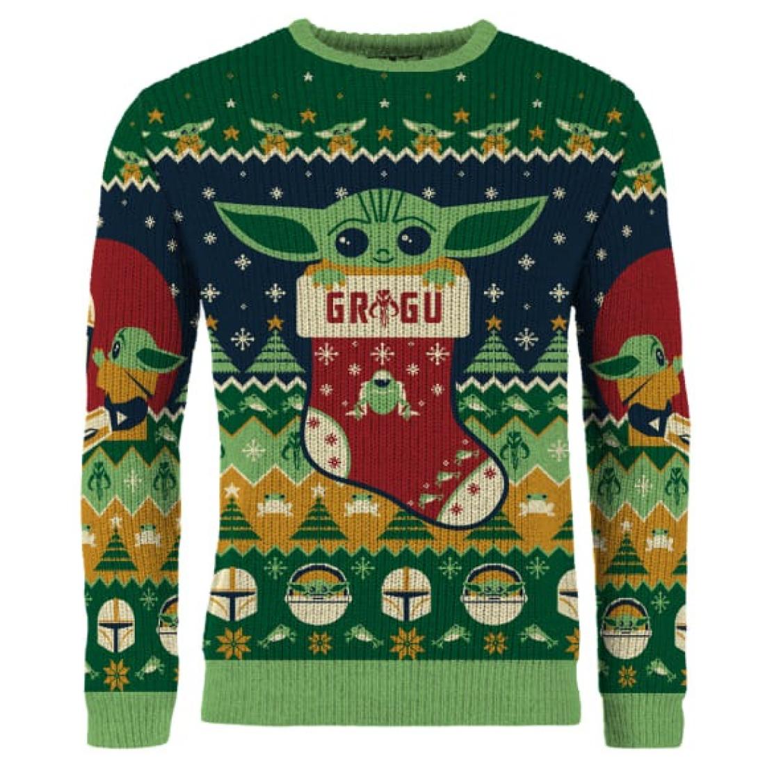 Star Wars Baby Yoda Christmas Jumper Star Wars Baby Yoda Christmas Jumper