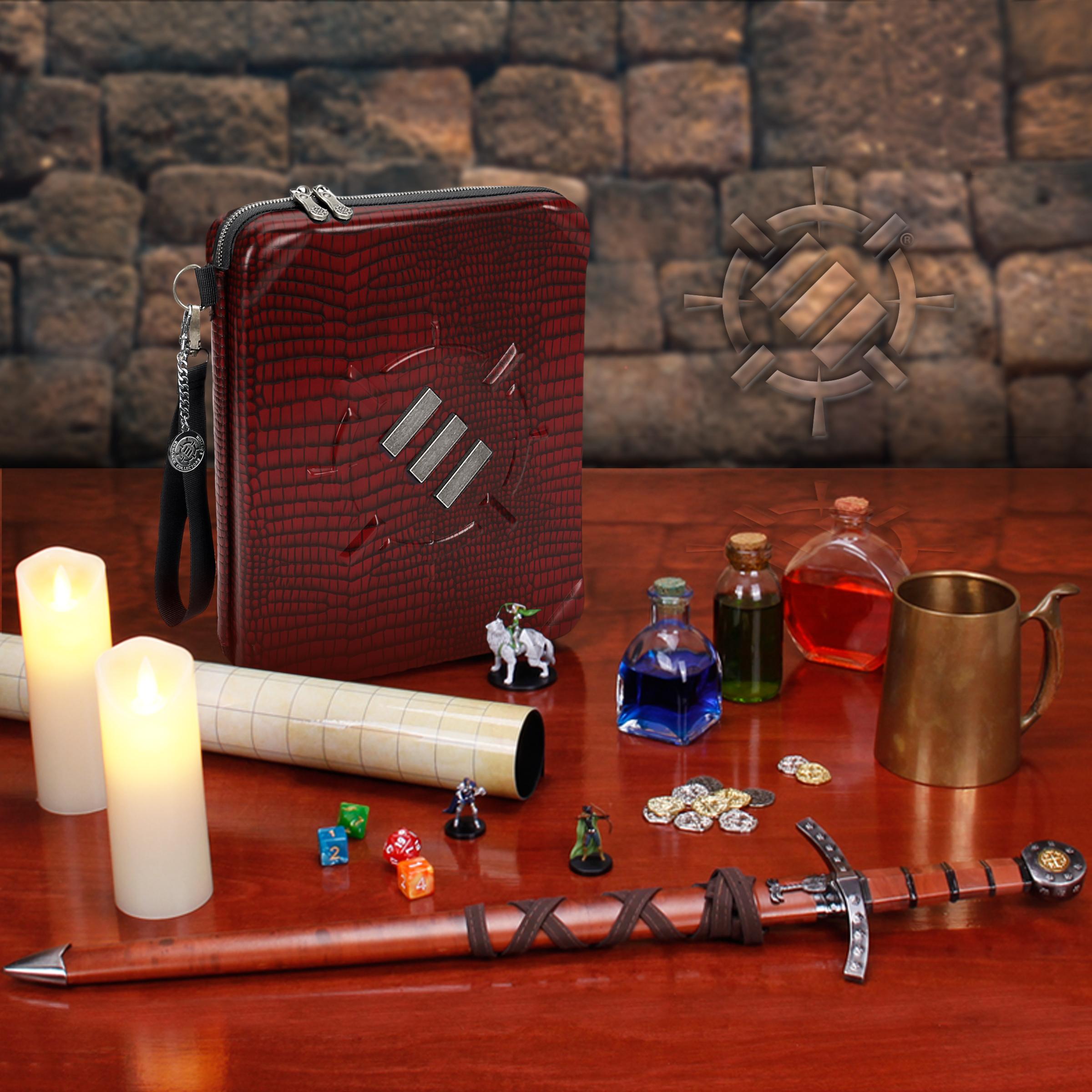 ENHANCE Collector's Edition RPG Organizer Case - Dragon Red