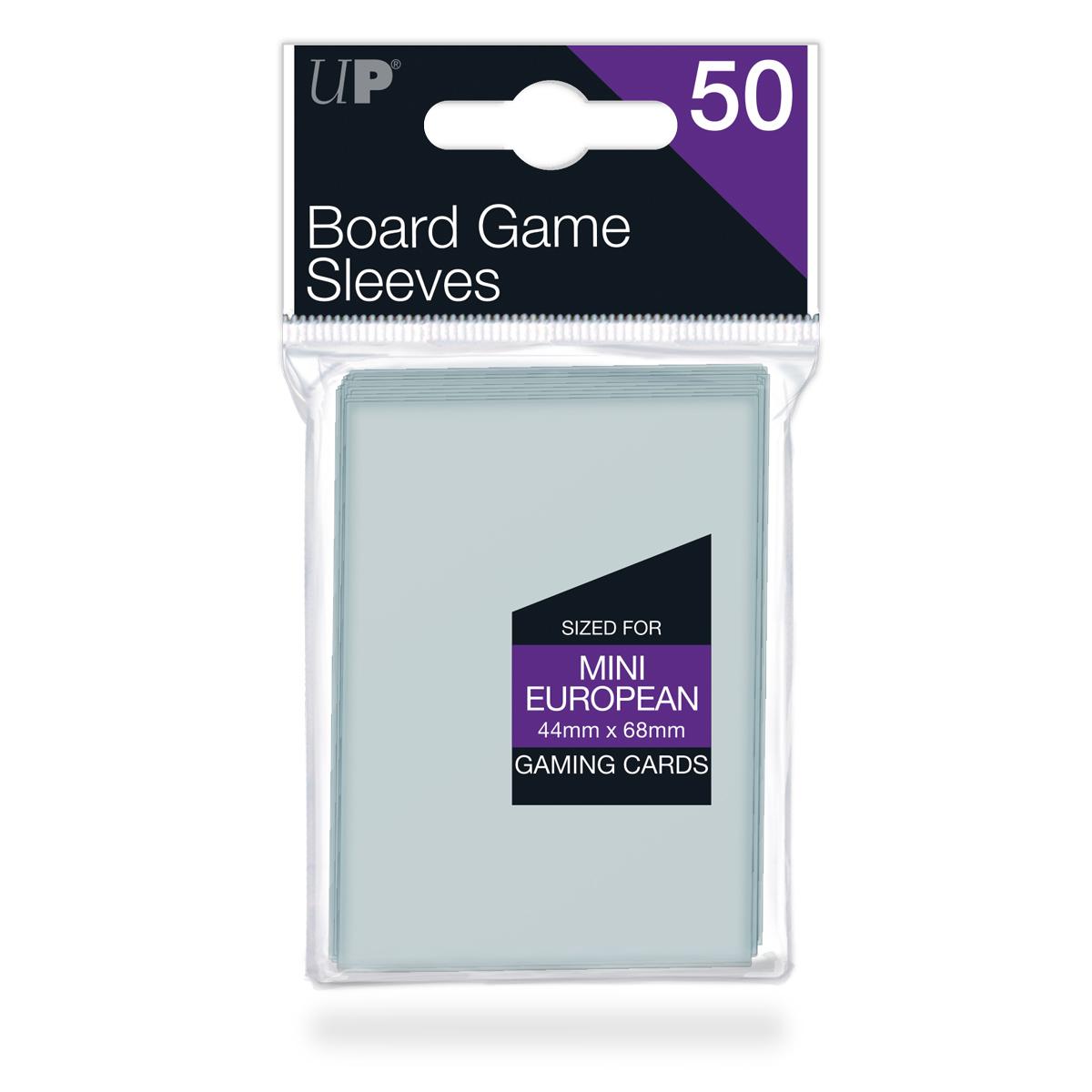 Ultra Pro - 44mm X 68mm mini European Board Game Sleeves 50ct