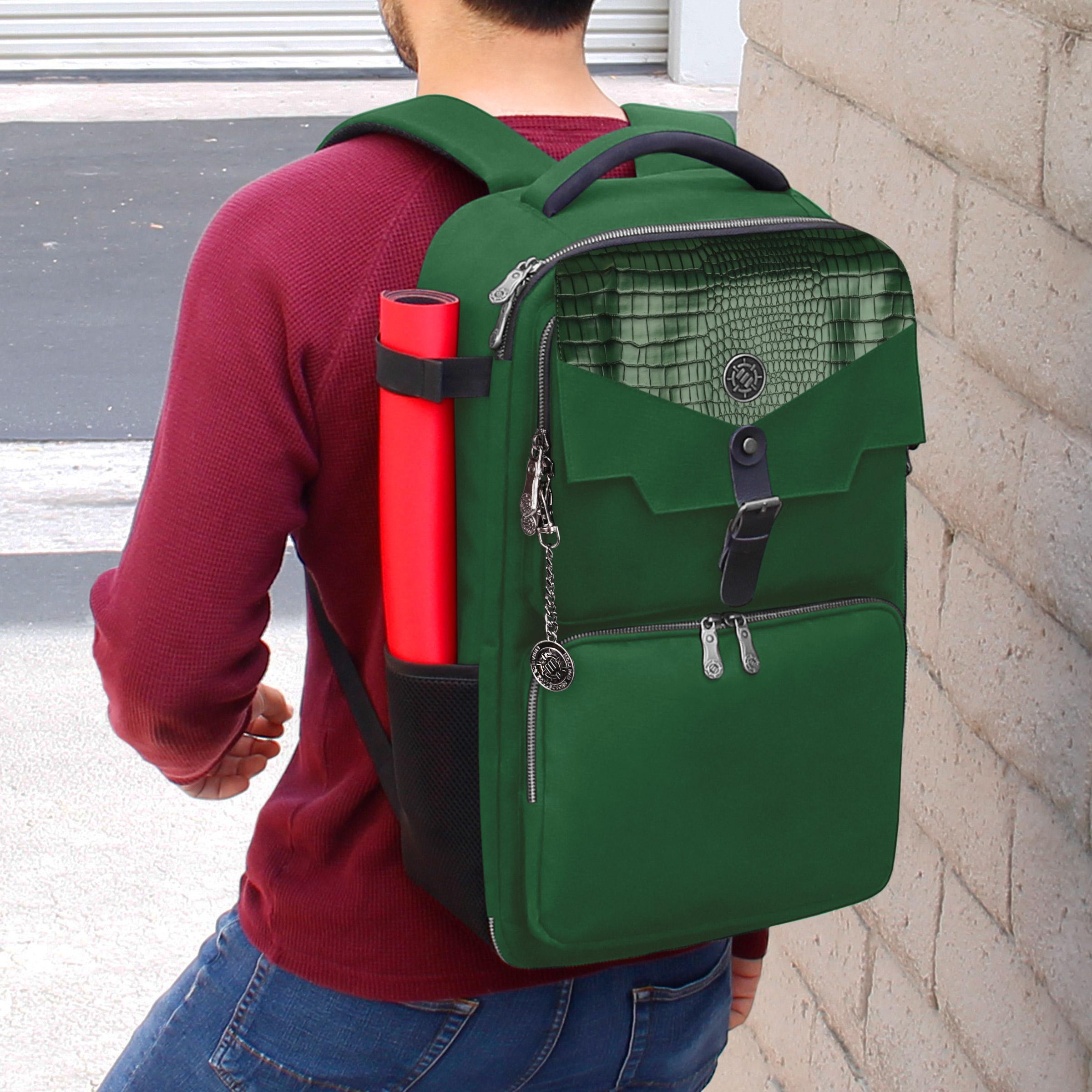 ENHANCE MTG Backpack - Dragon Green