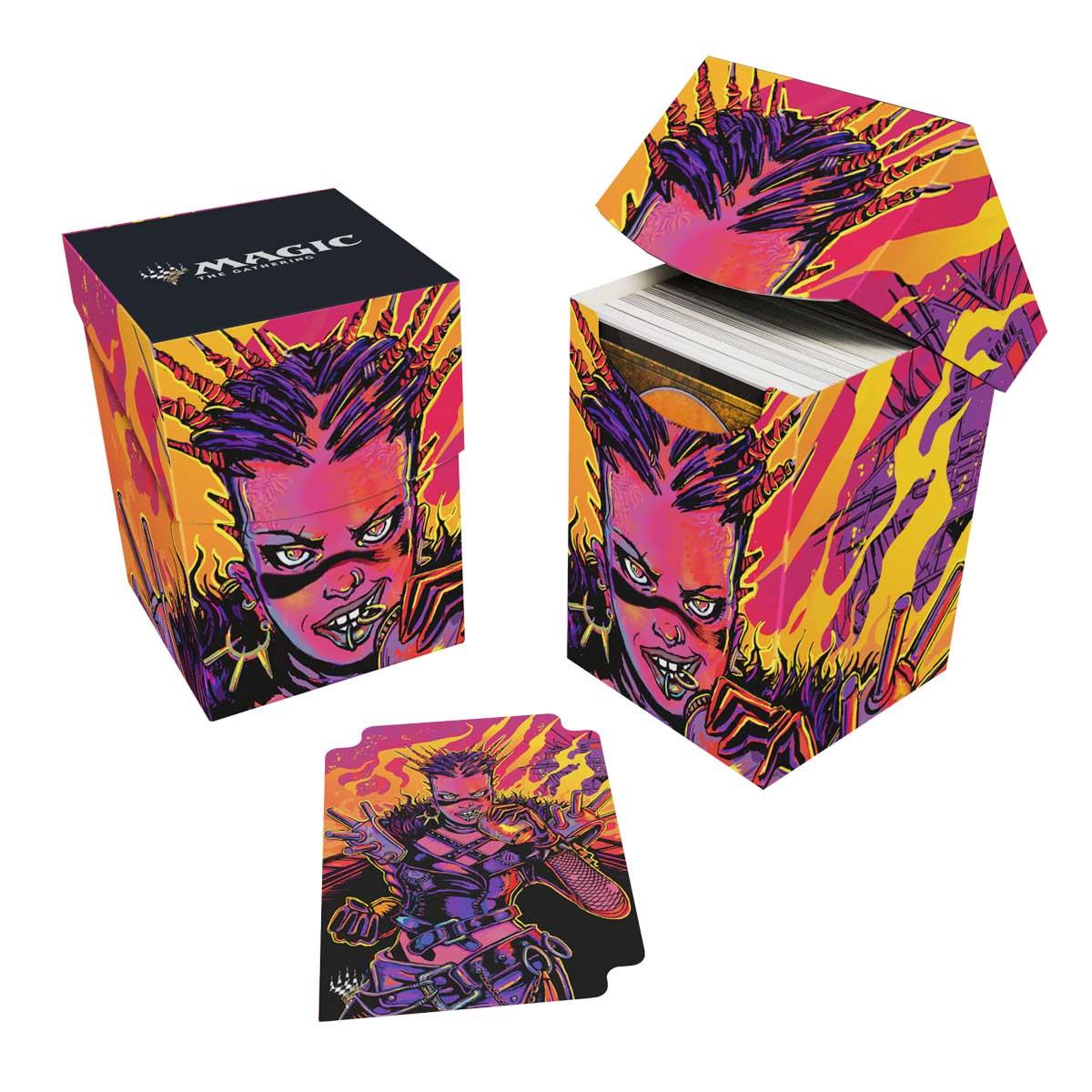 Ultra Pro - Multiplanar Race Set: 100+ Deck Box Borderless Racer 4 for Magic: The Gathering