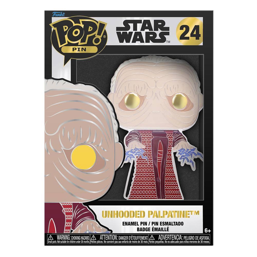 LF FUNKO POP LPP STAR WARS:&nbsp;UNHOODED PALPATINE